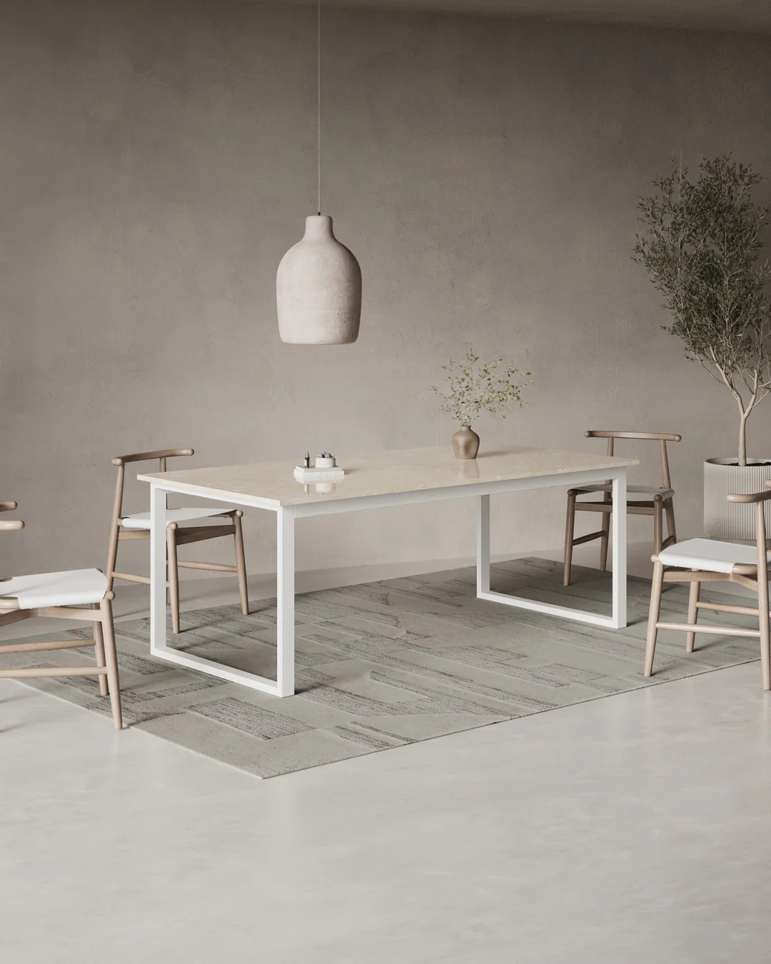 Bergen Marmor Esstisch - Image 40