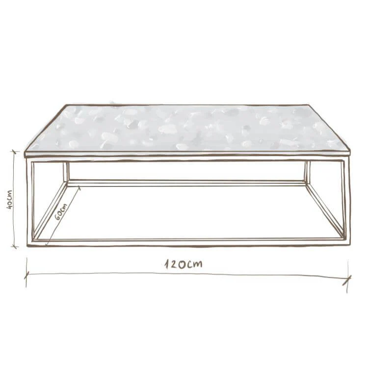 Göteborg Glaskeramik Couchtisch - Image 36