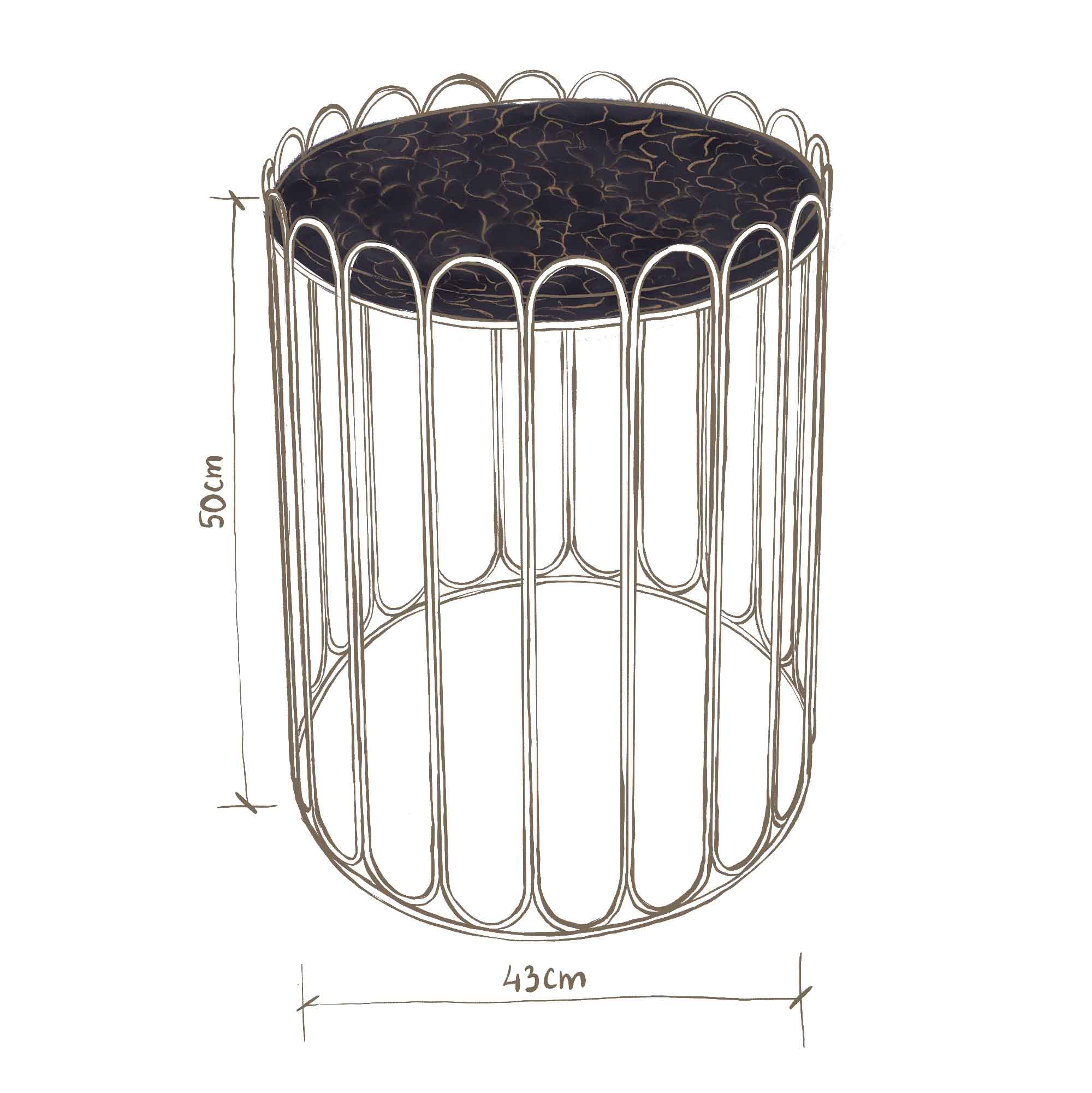 London Marmor Beistelltisch - Image 45