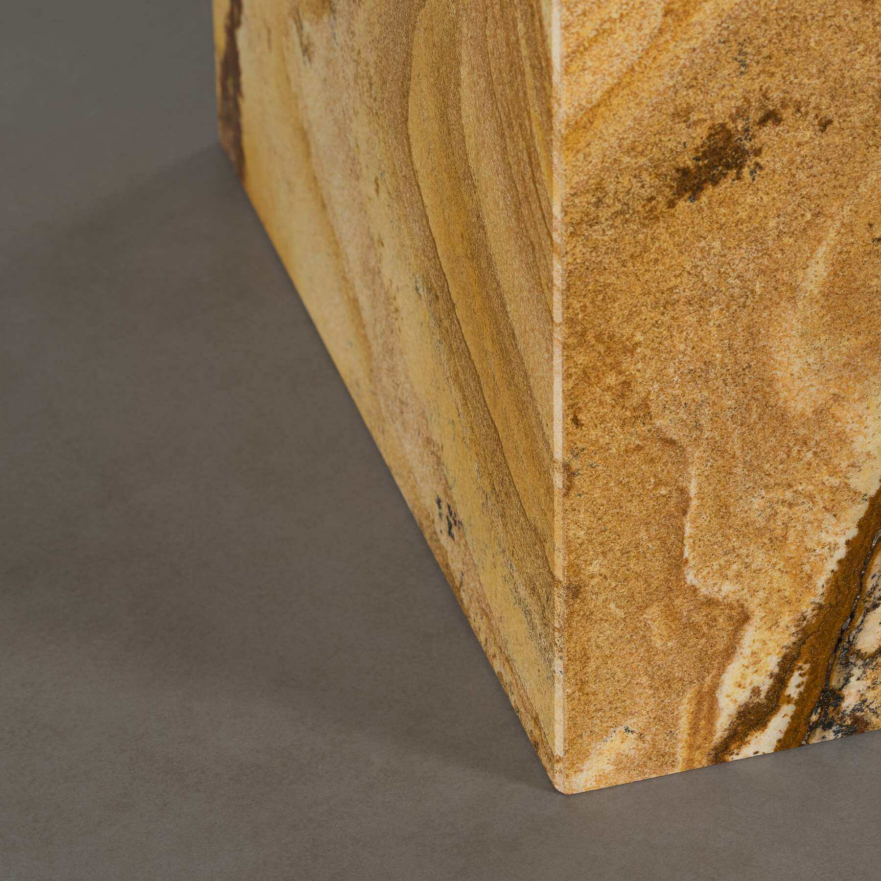 Cube Palomino Marmor Beistelltisch - Image 5