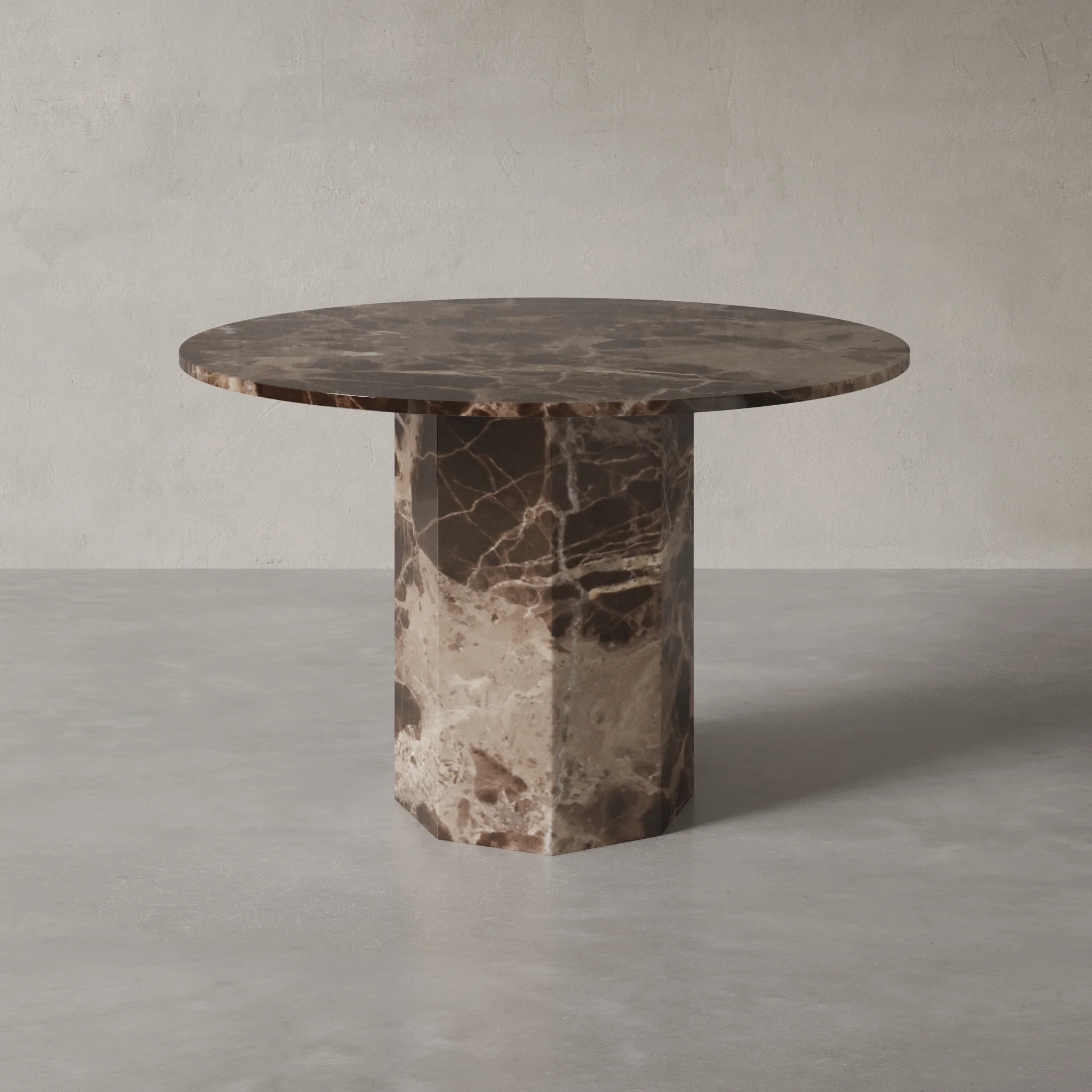 Octagon Marmor Esstisch - Image 34