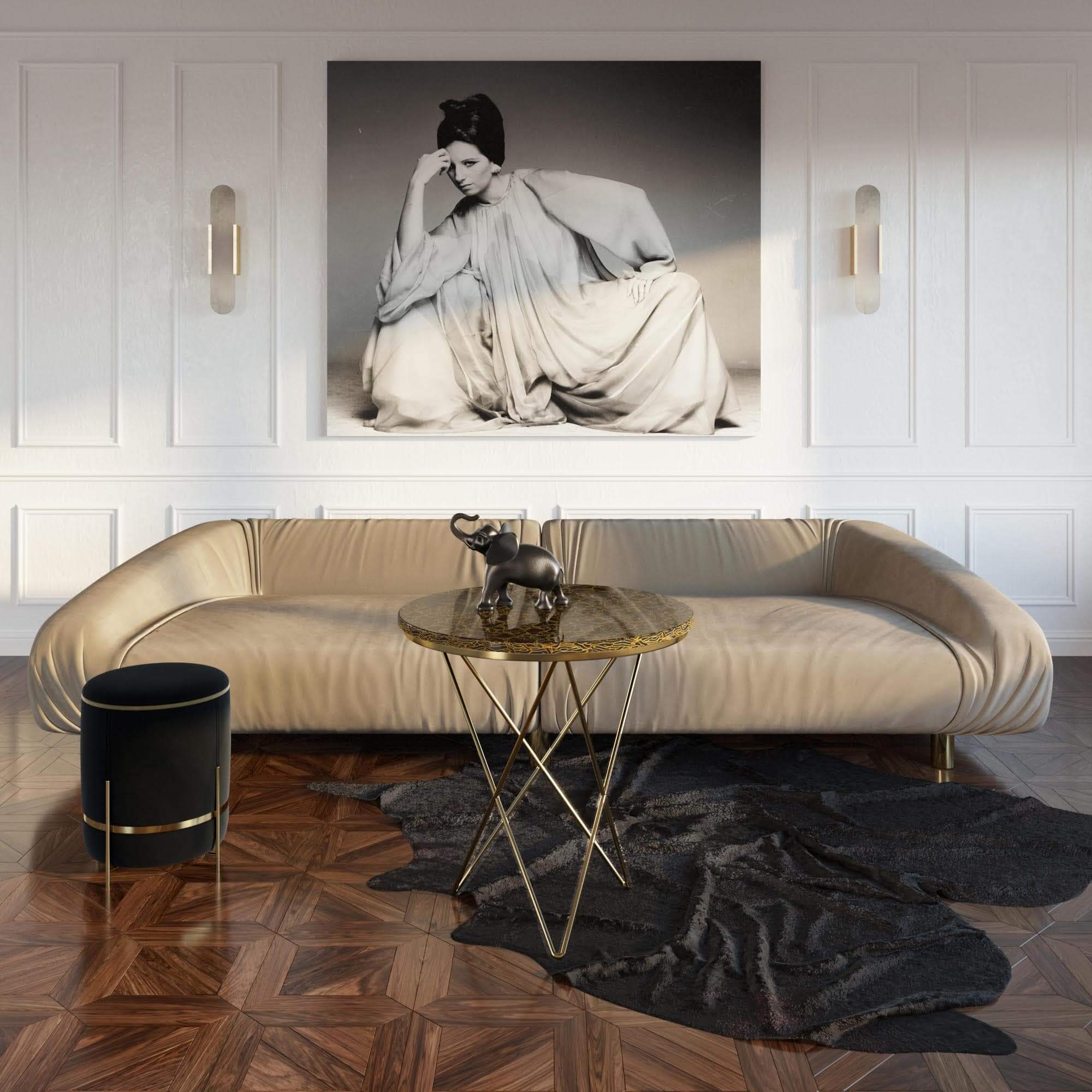 Paris Glaskeramik Beistelltisch - Image 5