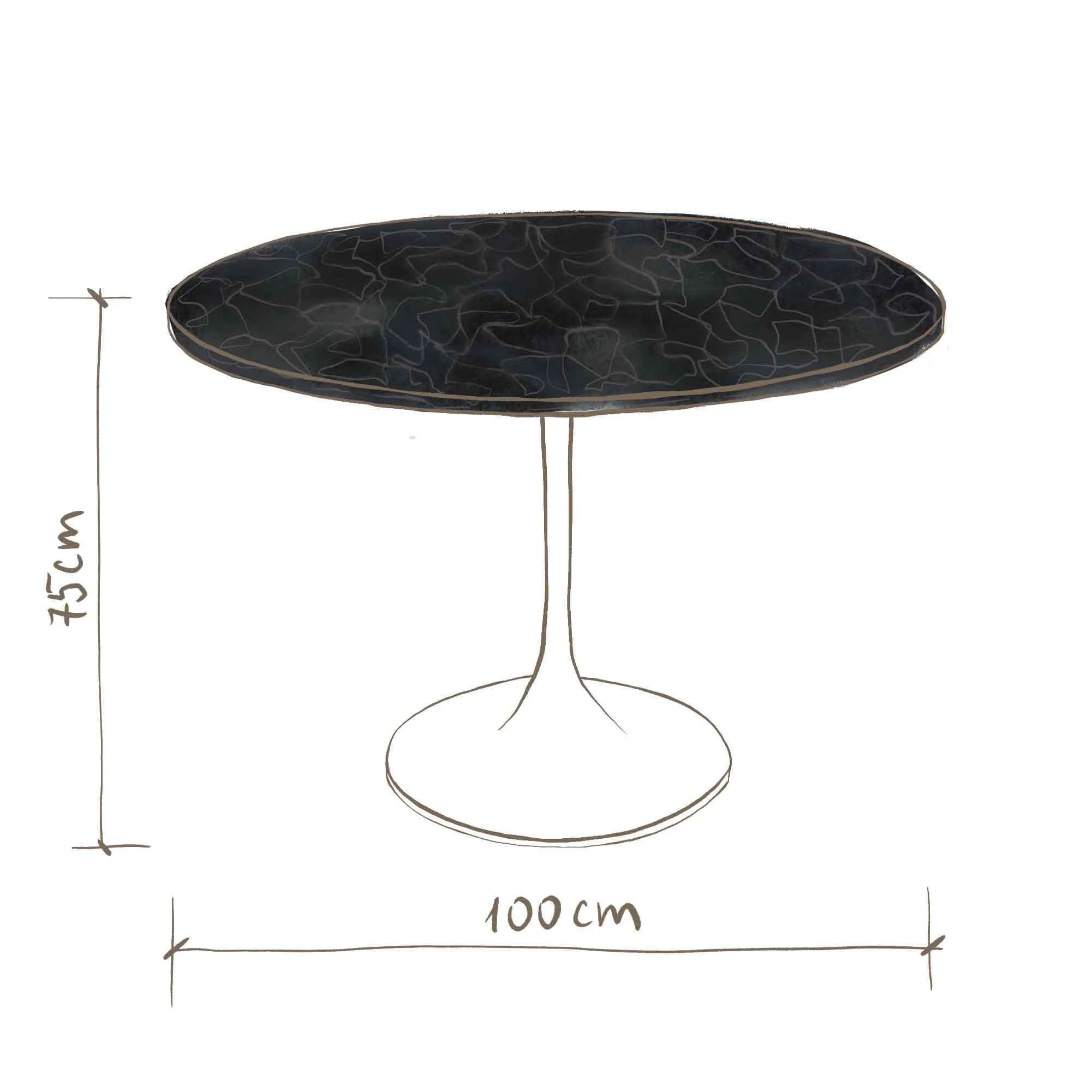 Tokio Glaskeramik Esstisch - Image 20